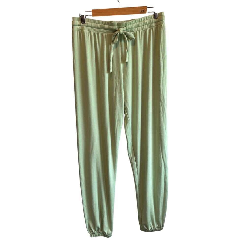 LNA Clothing NWT Brushed Terry Sweat Pant in Smoke Green - size Large